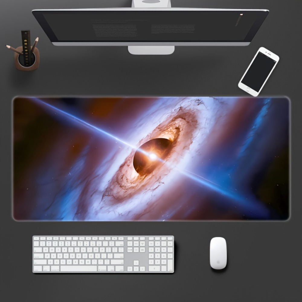 Desk Setup Designer - Дизайн с планетарным узором, противоскользящая резиновая