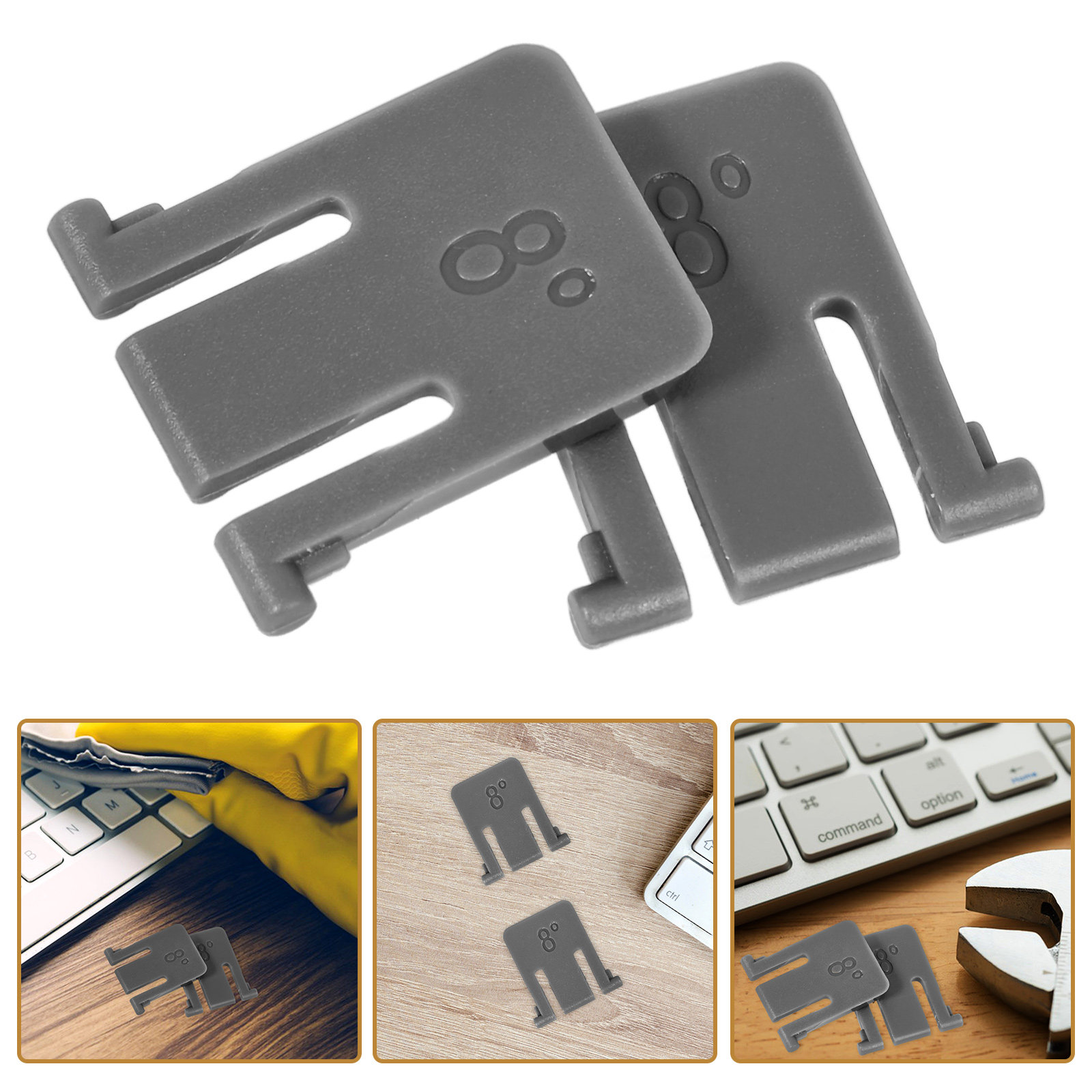Desk Setup Designer - 1 пара подставок для клавиатуры, эргономичный