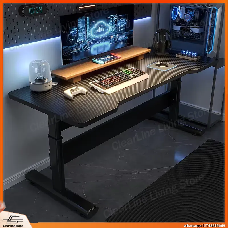 Desk Setup Streaming - Электрический регулируемый по высоте игровой стол