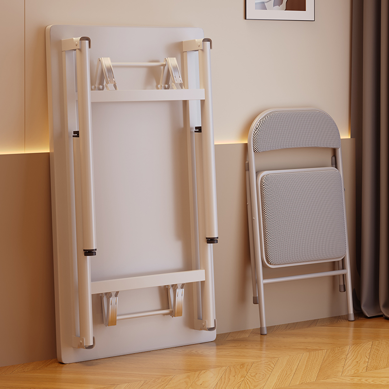 Desk Setup L Shaped - Складной стол AOLIVIYA: не требует сборки,