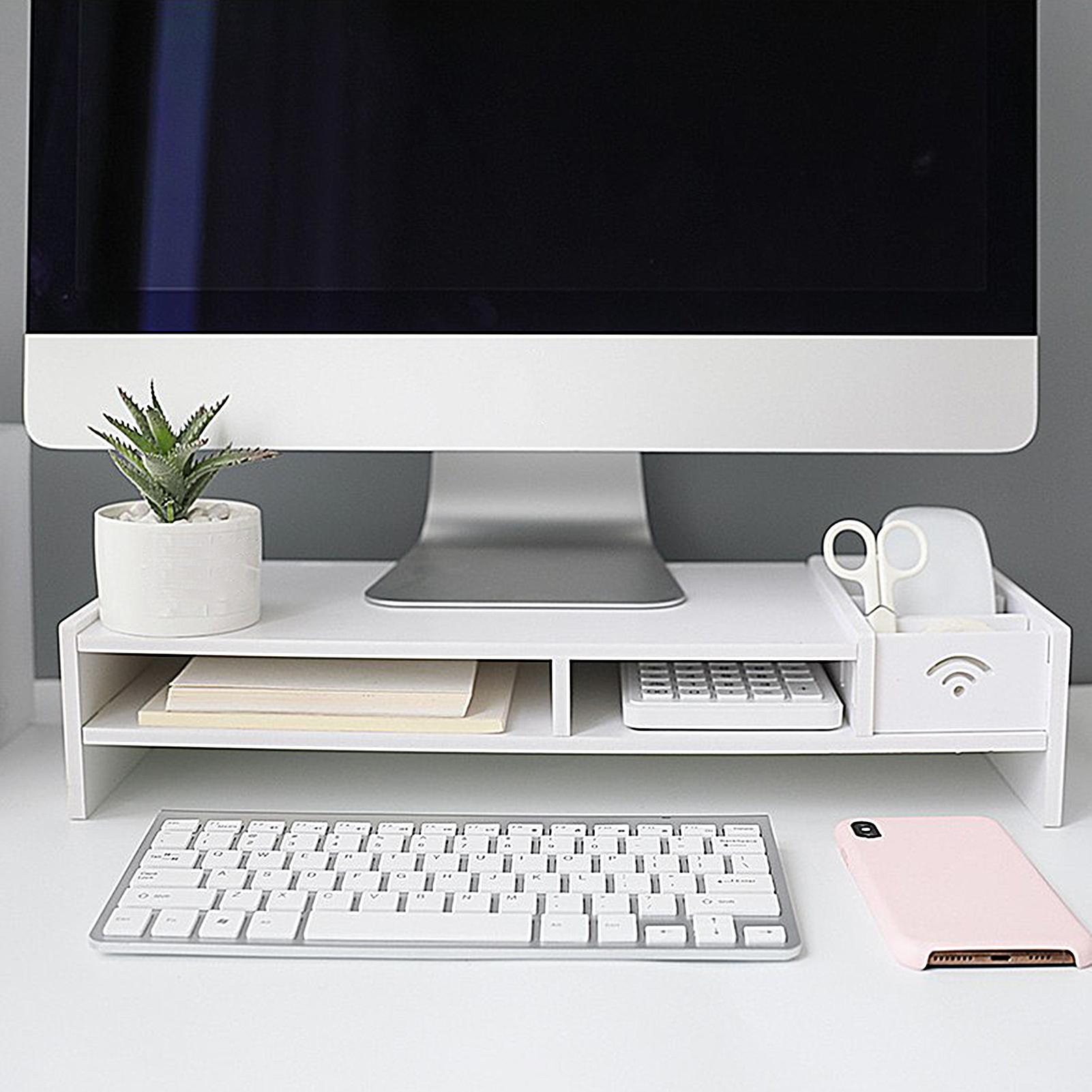 Desk Setup Riser - Органайзер для офиса: 3-уровневая подставка для