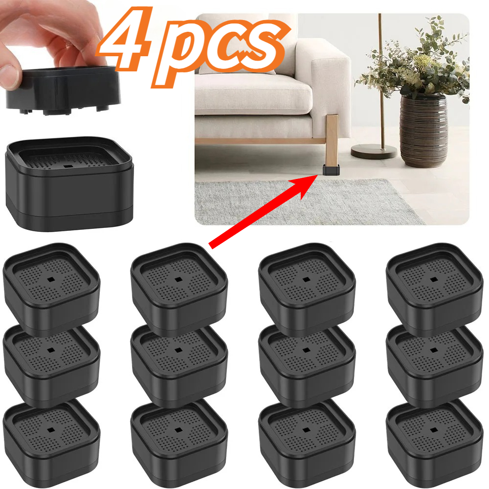 Desk Setup Riser - Комплект из 4 регулируемых подставок для