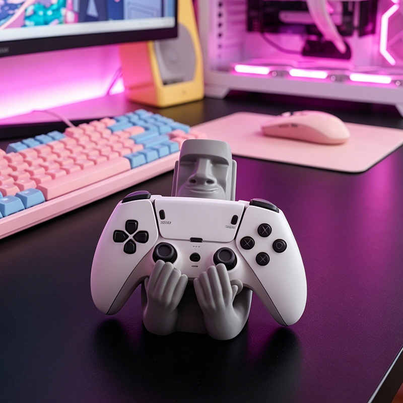 Desk Setup Xbox - Декоративная фигурка Моаи с острова Пасхи