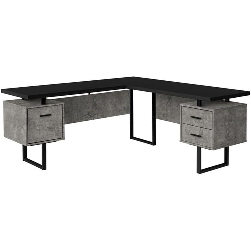 Desk Setup L Shaped - Компьютерный стол L-образной формы 70 дюймов