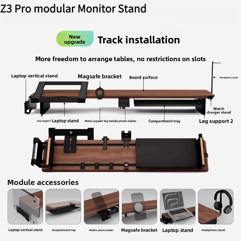 Desk Setup Riser - Модульный монитор Z3 Pro, настольная подставка