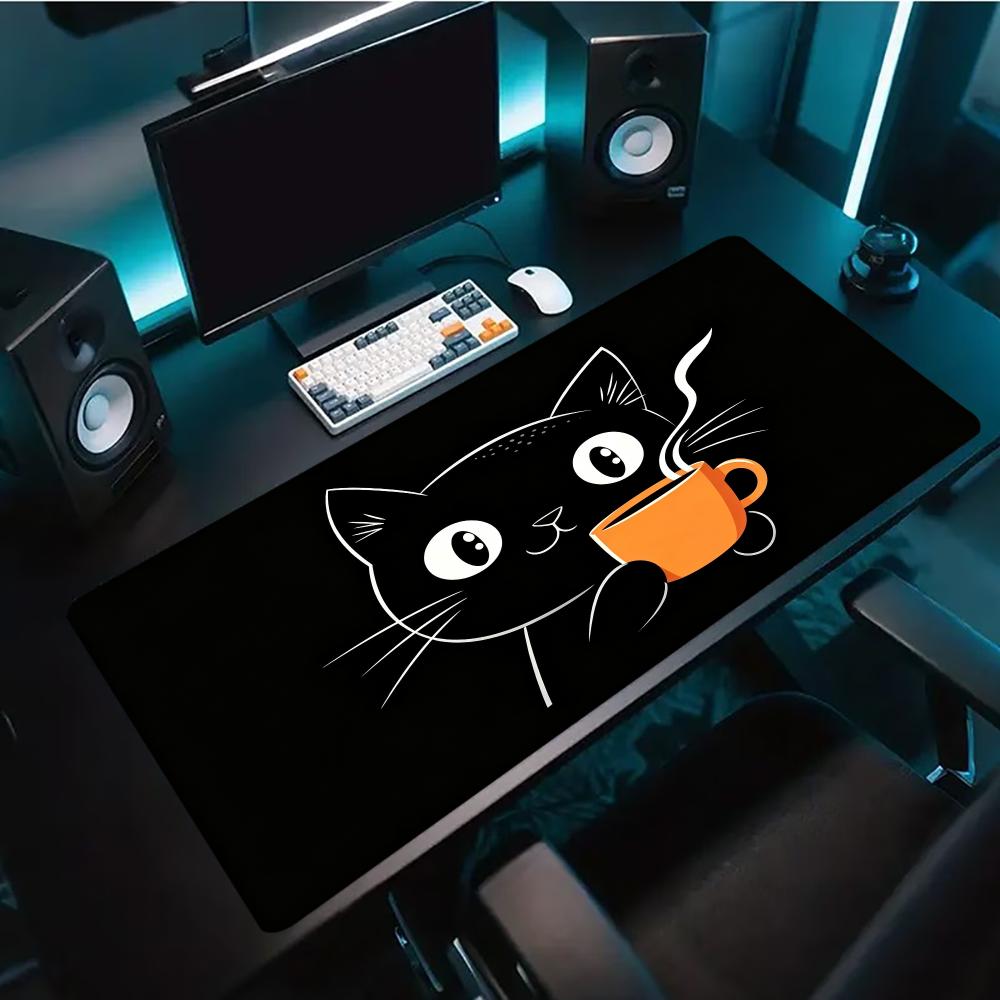 Desk Setup Pc And Laptop - Милый коврик для мыши с рисунком