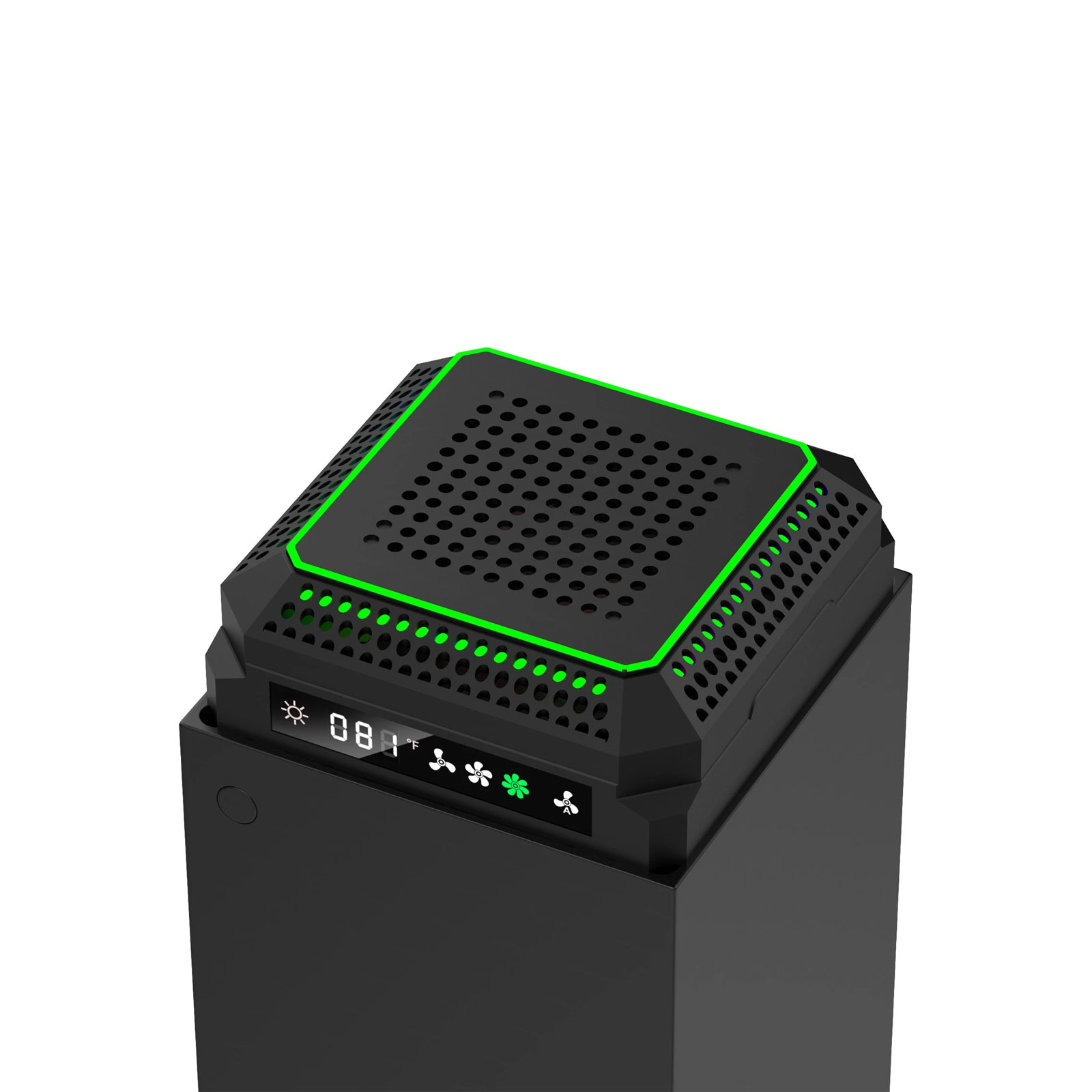Desk Setup Xbox - Охлаждающий вентилятор RGB LED с автоматическим