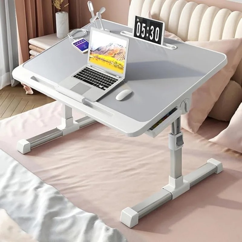 Desk Setup Ideas - Laptop Bed Tray Table Adjustable Laptop