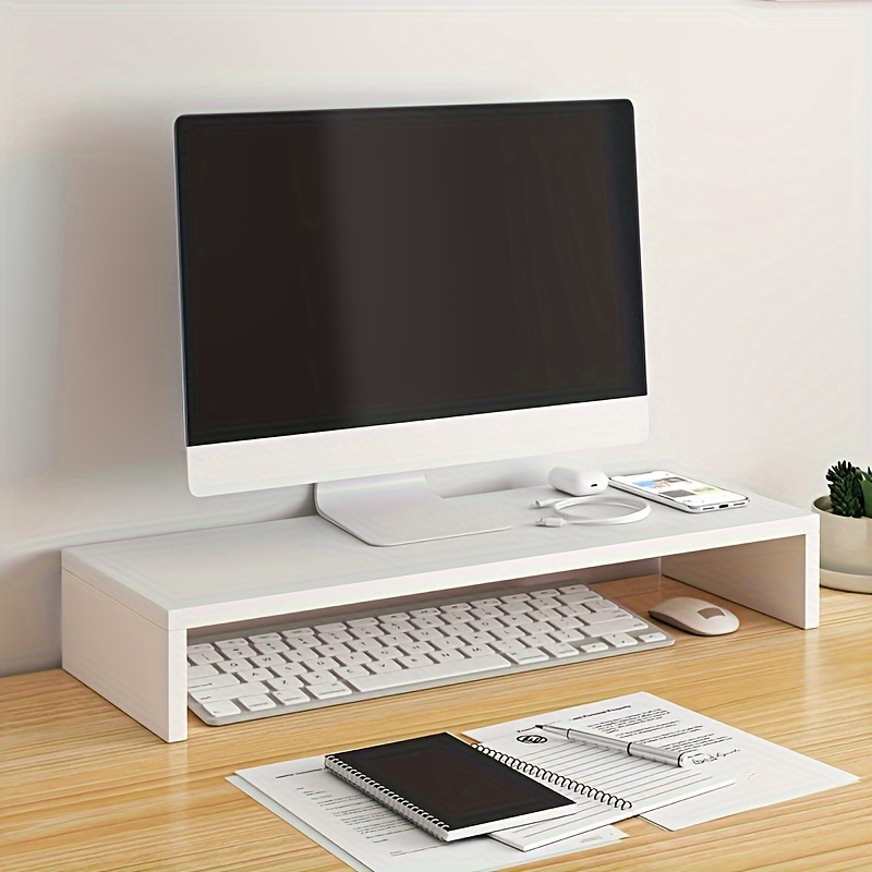 Desk Setup Riser - Простота деревянная подставка для монитора, подъемная