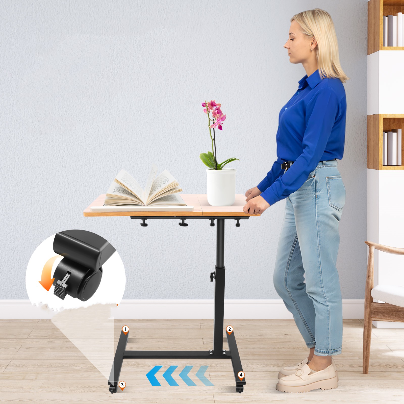 Мобильный стол для ноутбука, р – обзор и цена Desk Setup Ideas