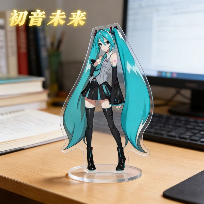 Акриловая подставка Hatsune Mi – обзор и цена Desk Setup Decor