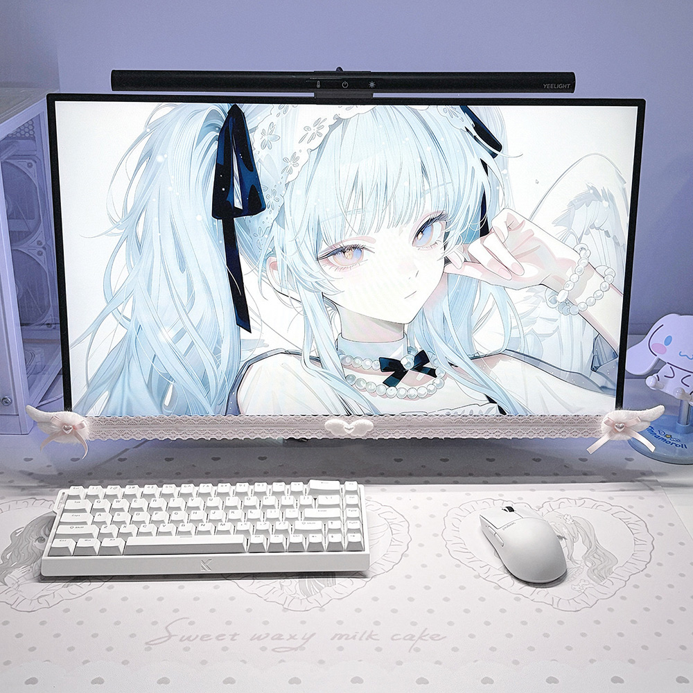 Новая декоративная белая круже – обзор и цена Desk Setup For Gaming