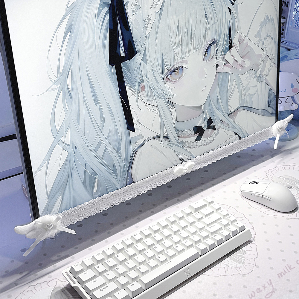 Новая декоративная белая круже – обзор и цена Desk Setup For Gaming