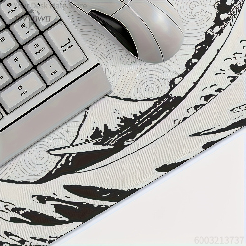 Черно-белый коврик для стола X – обзор и цена Desk Setup Pc And Laptop