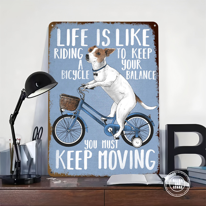Металлический постер «Жизнь ка – обзор и цена Desk Setup Poster
