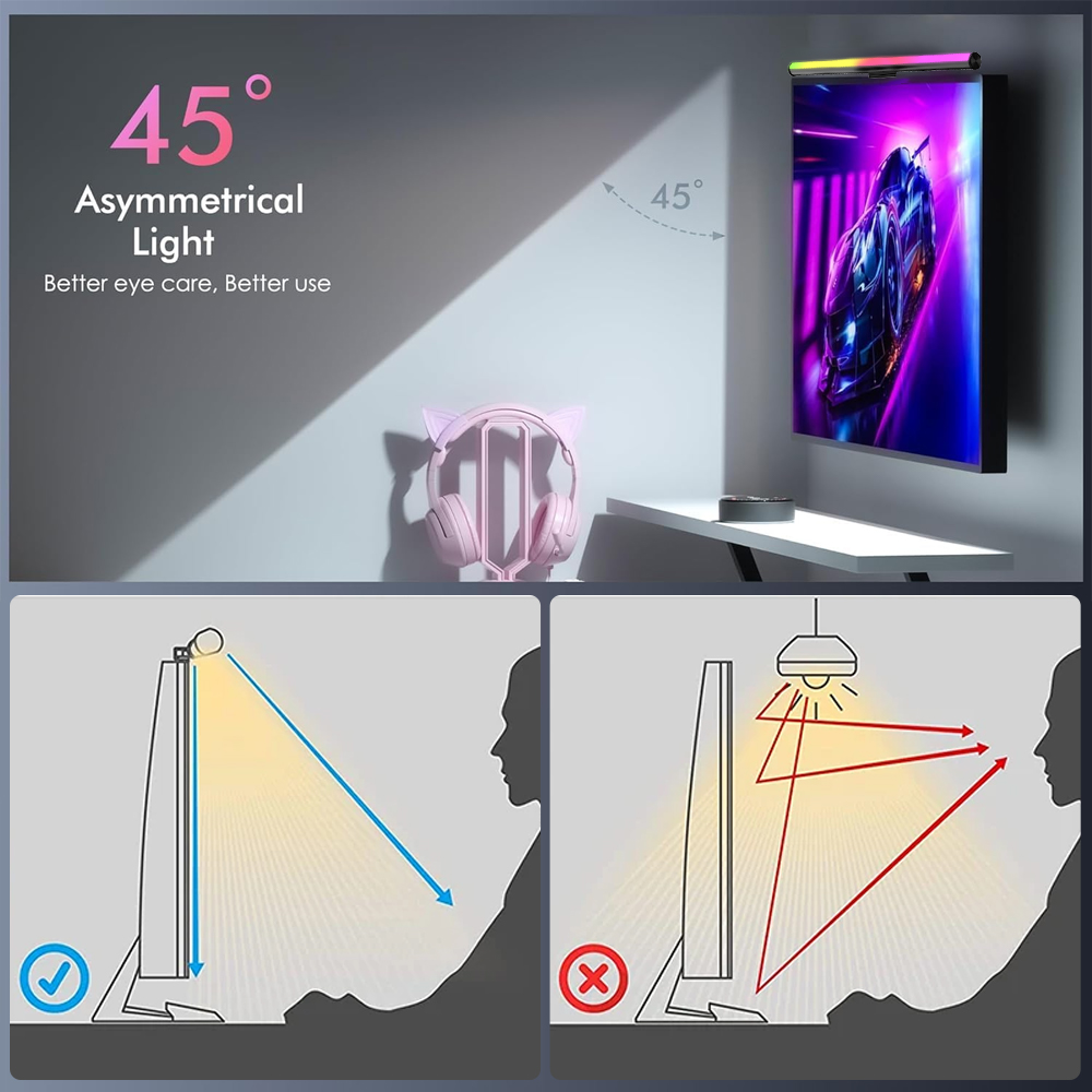 Светодиодная лампа-полоса для  – обзор и цена Desk Setup For Gaming
