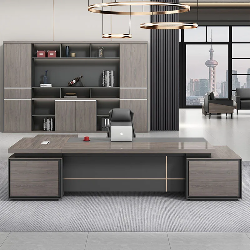 Рабочий стол, роскошное хранил – обзор и цена Desk Setup L Shaped