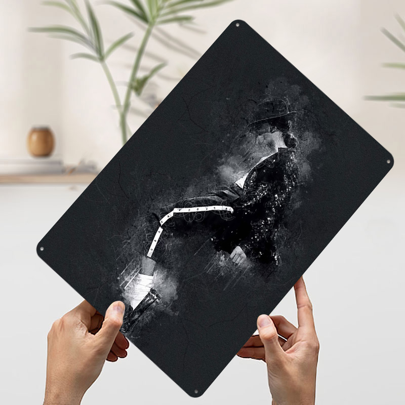 Жестяные плакаты Майкла Джексо – обзор и цена Desk Setup Poster