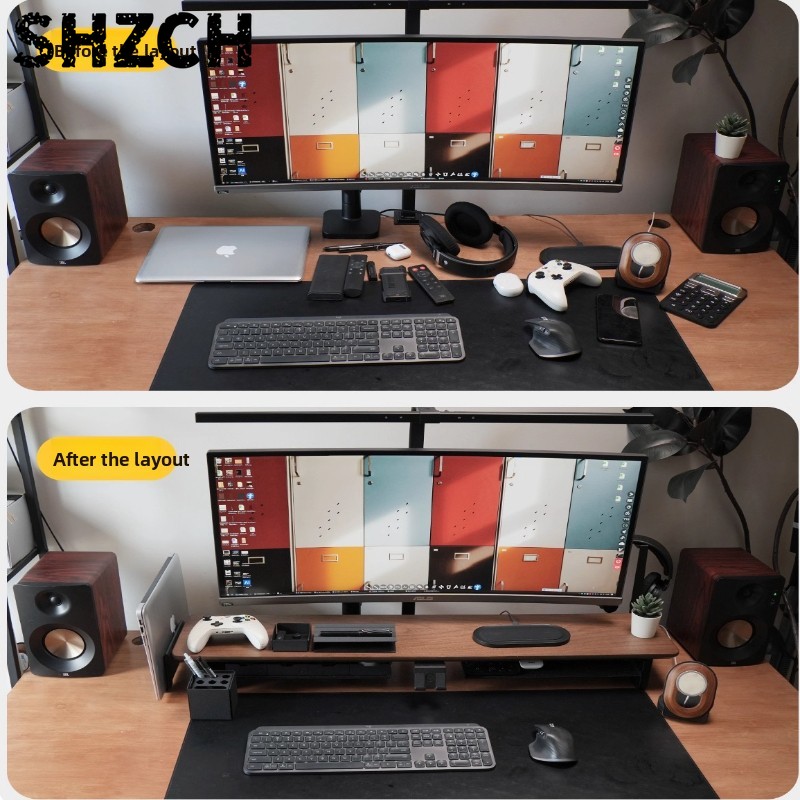 Модульная подставка для монито – обзор и цена Desk Setup Riser