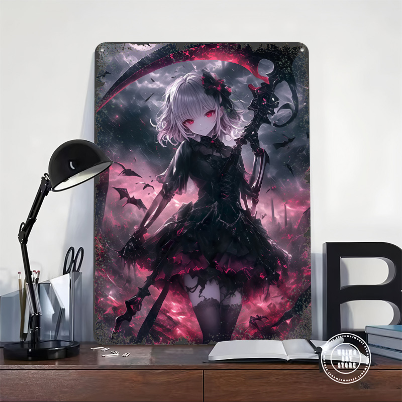 Постер «Демон-Призрак» для дев – обзор и цена Desk Setup Poster