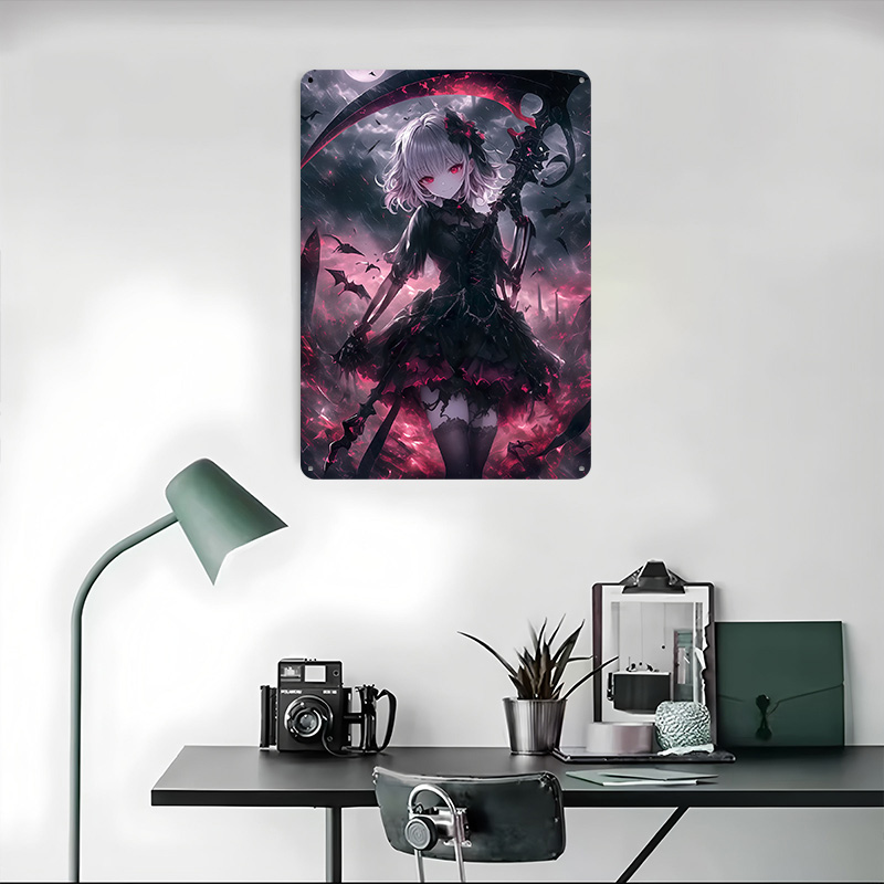 Постер «Демон-Призрак» для дев – обзор и цена Desk Setup Poster