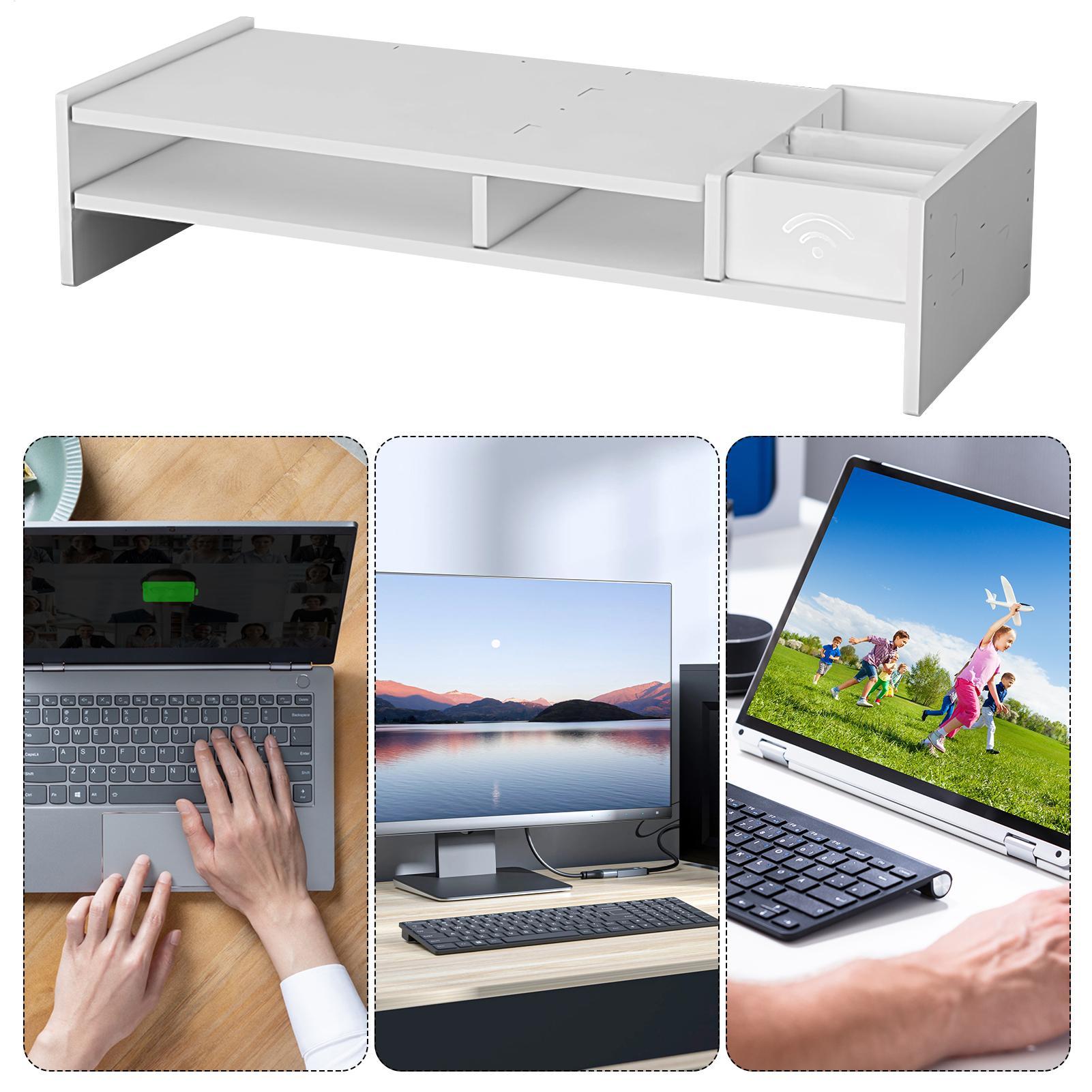 Органайзер для офиса: 3-уровне – обзор и цена Desk Setup Riser