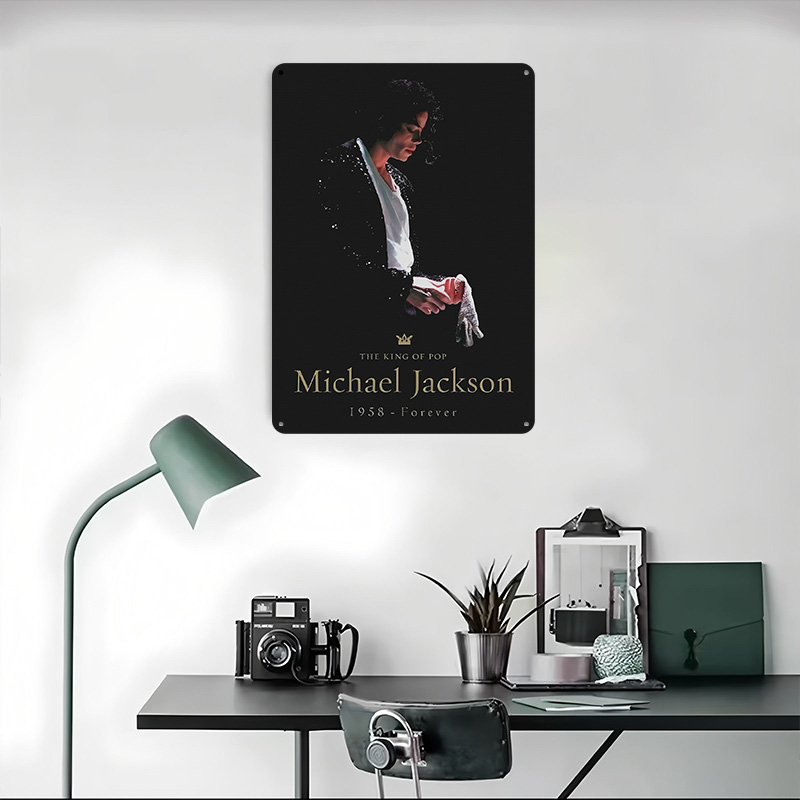 Плакат-памятка Майклу Джексону – обзор и цена Desk Setup Poster