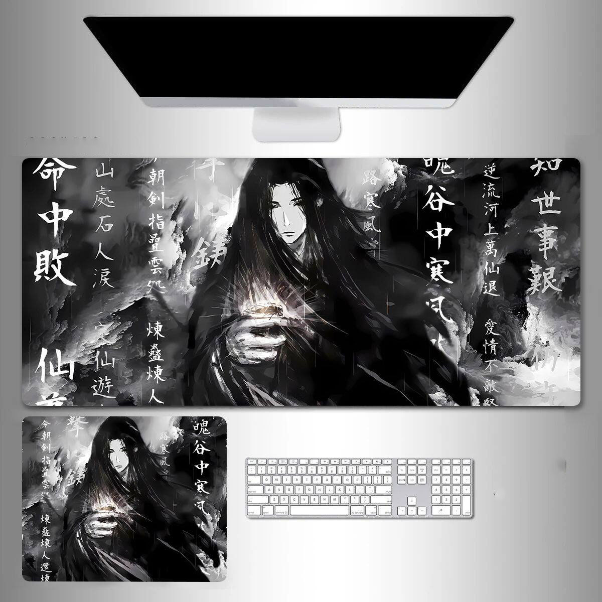 Коврик для стола в стиле китай – обзор и цена Desk Setup Dark