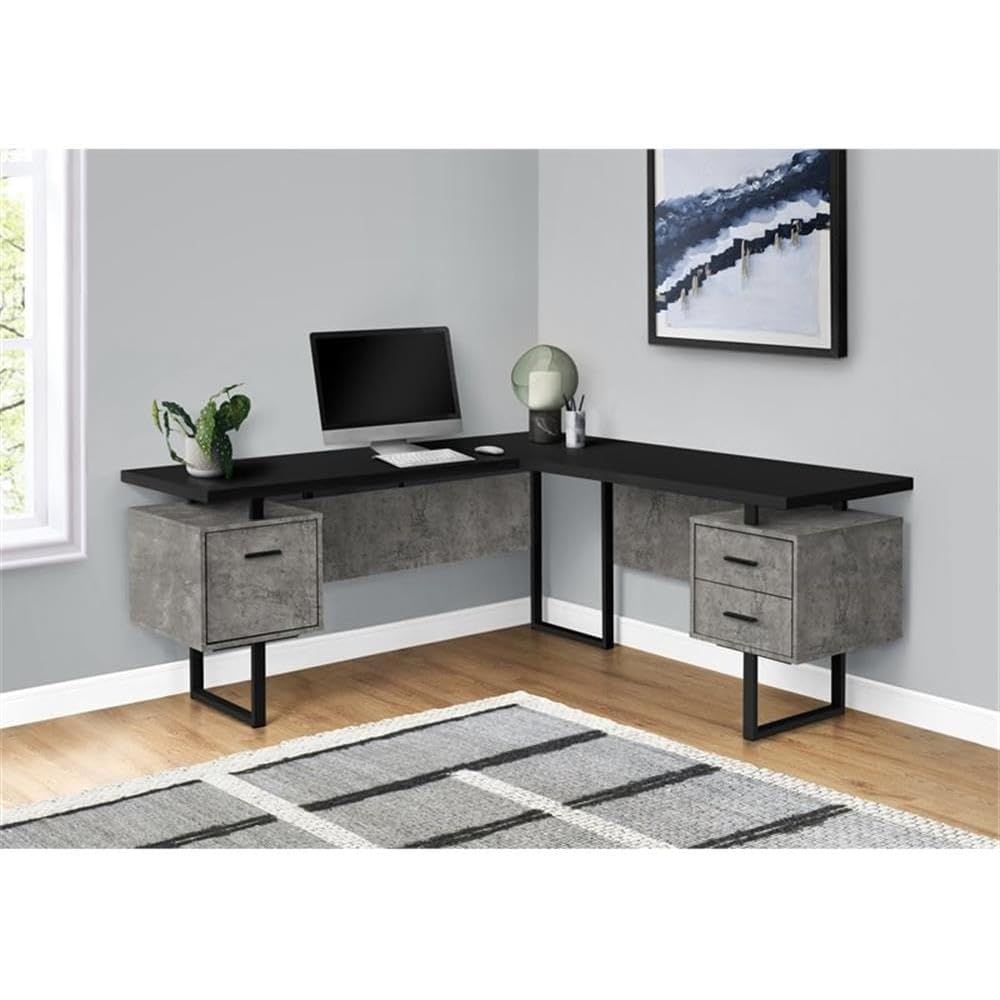 Компьютерный стол L-образной ф – обзор и цена Desk Setup L Shaped