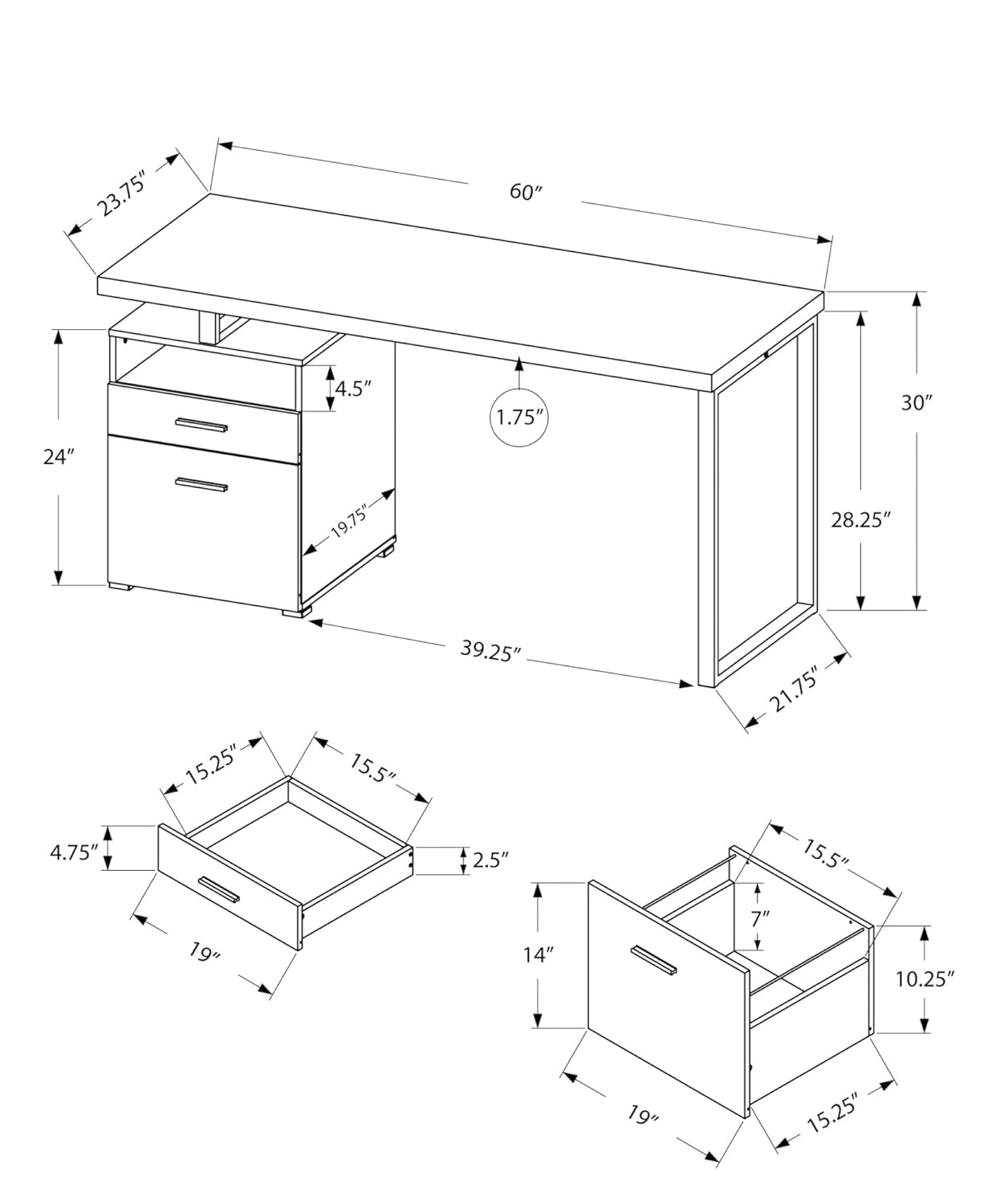 Компьютерный письменный стол с – обзор и цена Desk Setup L Shaped