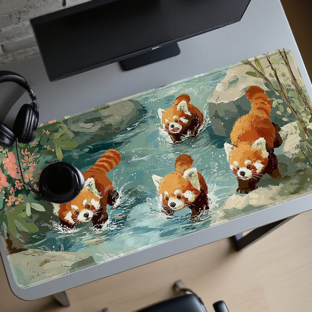 Коврик для мыши XXL с изображе – обзор и цена Desk Setup Streaming