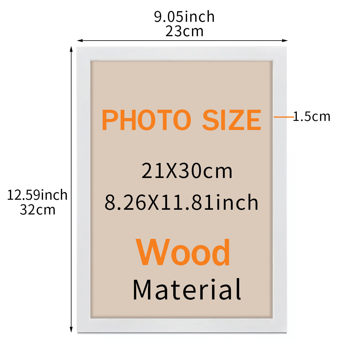 Деревянная фоторамка формата А – обзор и цена Desk Setup Poster