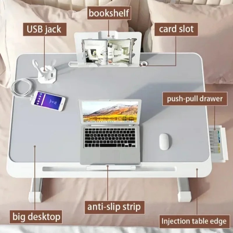 Laptop Bed Tray Table Adjustab – обзор и цена Desk Setup Ideas
