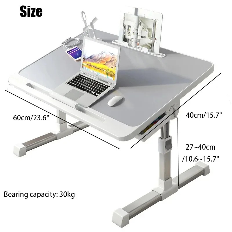 Laptop Bed Tray Table Adjustab – обзор и цена Desk Setup Ideas