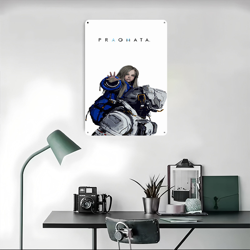Металлический постер с персона – обзор и цена Desk Setup Poster