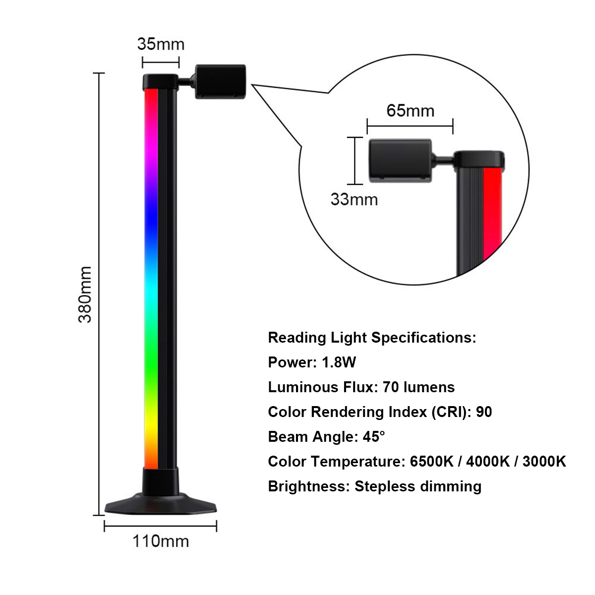 Умная светодиодная лампа RGB с – обзор и цена Desk Setup For Gaming