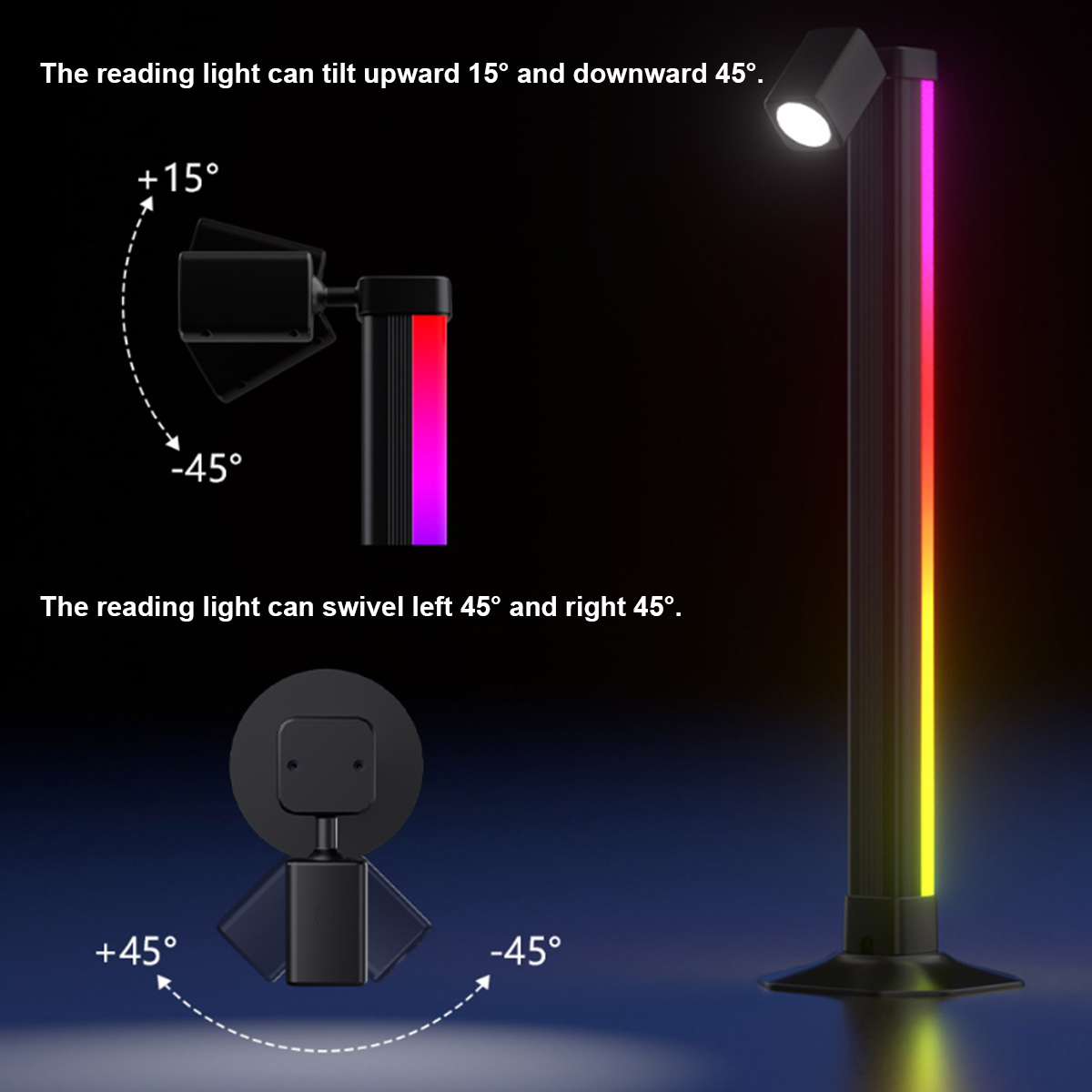 Умная светодиодная лампа RGB с – обзор и цена Desk Setup For Gaming