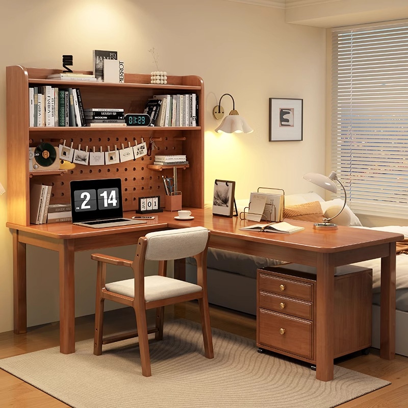 Современный угловой стол из ма – обзор и цена Desk Setup L Shaped