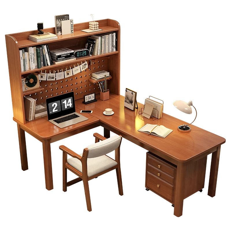 Современный угловой стол из ма – обзор и цена Desk Setup L Shaped
