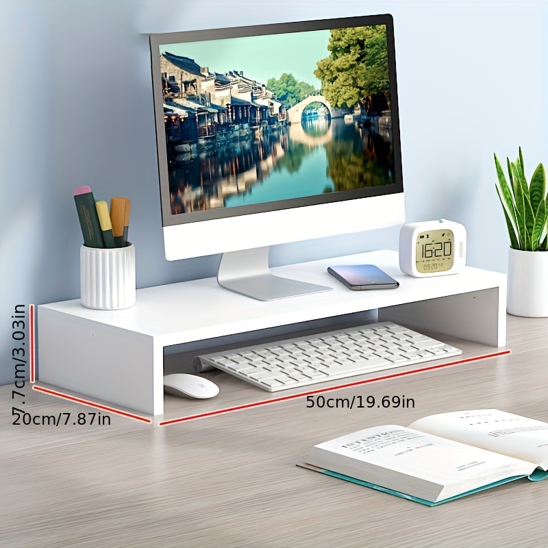 Простота деревянная подставка  – обзор и цена Desk Setup Riser
