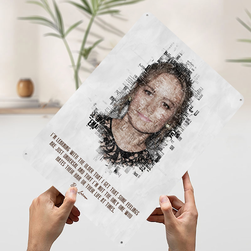 Металлический постер с цитатой – обзор и цена Desk Setup Poster